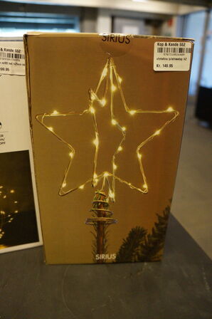 Diverse LED lystræer mv. 