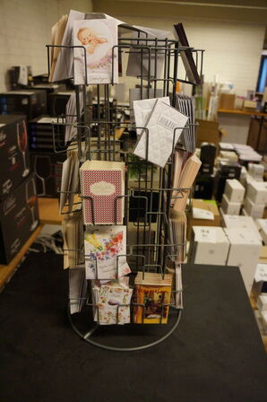 Stativ inkl. Diverse til & fra kort 