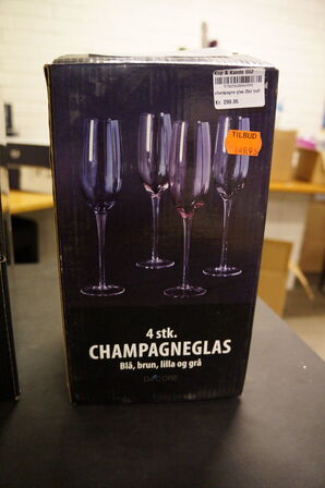 8 stk. Champangeglas DACORE 