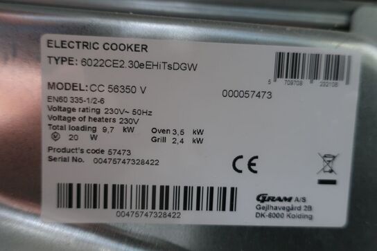 Komfur GRAM CC56350V