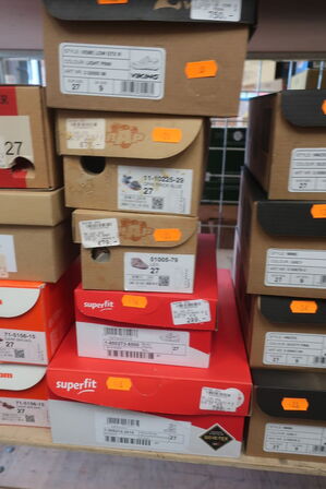 13 par sko størrelse 27