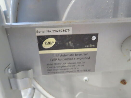 Automatisk slangeoprul med luftslange, TJEP