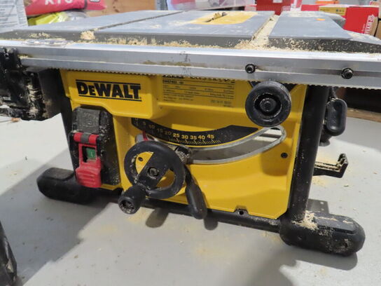 Bordrundsav, DEWALT DWE7485