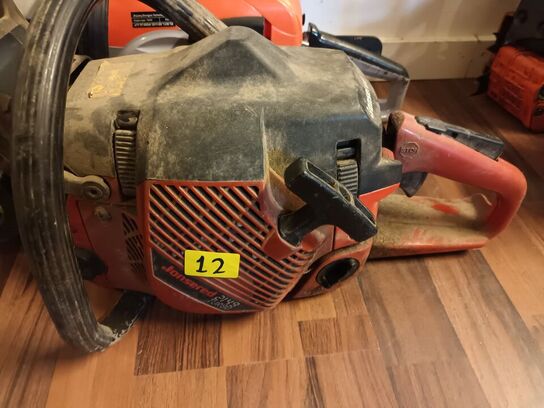 4 stk. Kædesave og 1 stk. kasse GTM