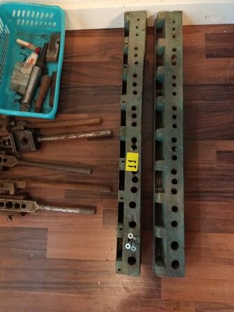 Diverse værktøj til drejebænk, fræser og gevindskæring