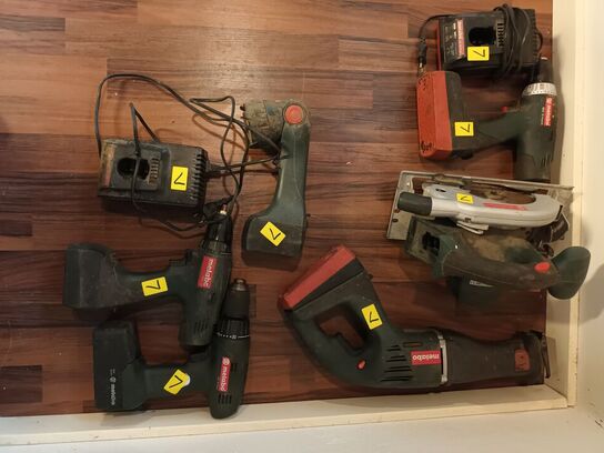 Accu værktøj METABO 14,4 og 18V