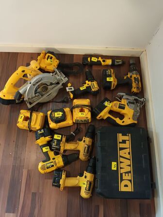 12-18V div. Maskiner ladere og batterier DEWALT