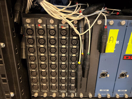 Splitbox m. DIGICO XLR fordeling