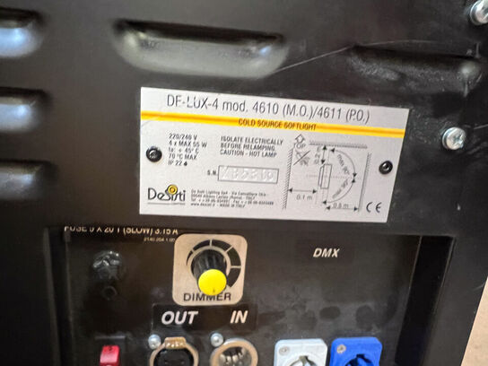 9 stk. DESISTI DE-LUX-2/4  lamper