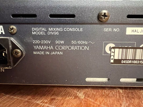Mixerpult YAMAHA 01V96