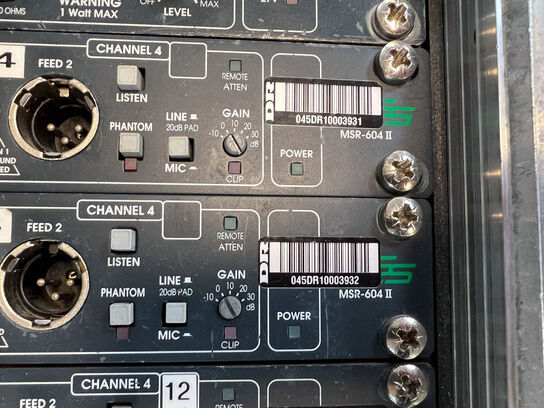 Splitbox m. BSS MSR-602II & MSR-604II 