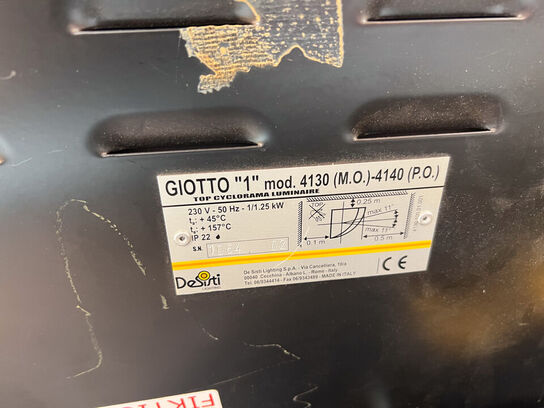 19 stk. DESISTI GIOTTO 1/2  lamper