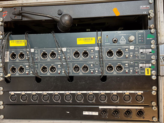 Splitbox m. BSS MSR-602II & MSR-604II 
