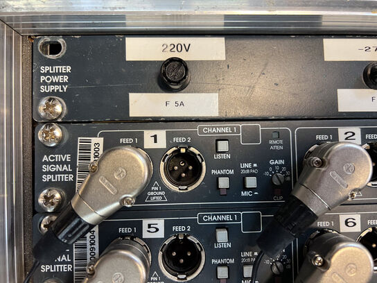 Splitbox m. BSS MSR-602II & MSR-604II 