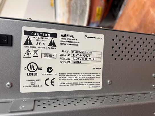 Mixerpult DIGIDESIGN D-Command Main 9100-32900-20