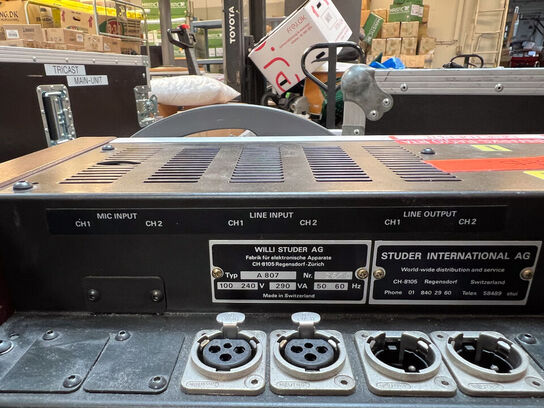 Spolebåndoptager STUDER A807 mk. I