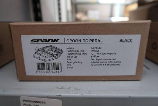Pedalsæt SPANK Spoon Raw Black