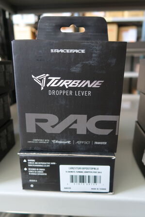 2 stk. RACEFACE Dropper Lever blue