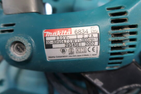 Gipsskruemaskine, Makita 6834