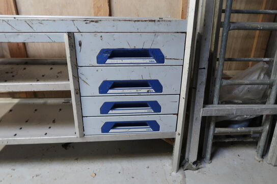 Sortimo reolindretning til varebil 