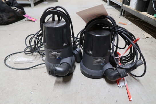 2 stk. Dykpumper, Adano 550W