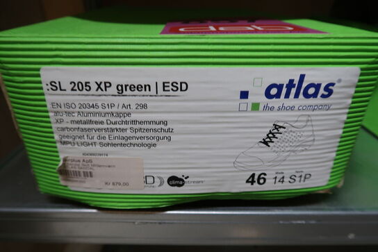 ATLAS SL 205 XP green Sikkerhedssko - Str. 46
