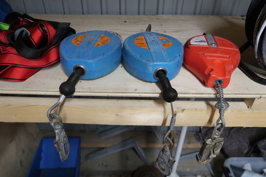 Diverse faldsikringsudstyr 