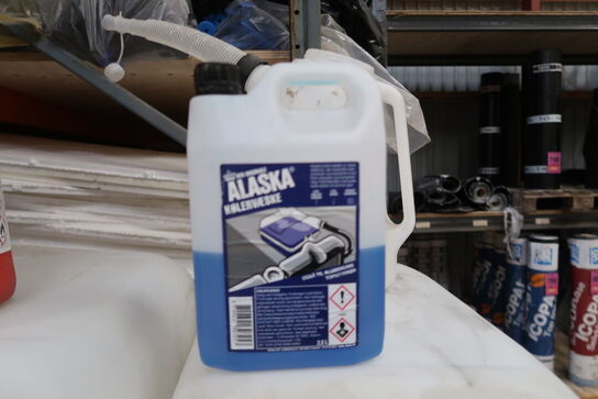 Station med diverse væsker 