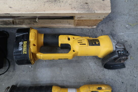 DeWalt akku vinkelsliber & bajonetsav