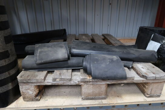 Stort parti tagpapruller i anbrud 