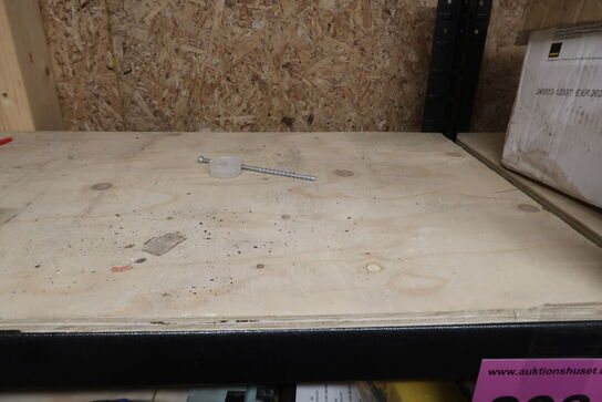 4 stk. Sorte stålreoler 