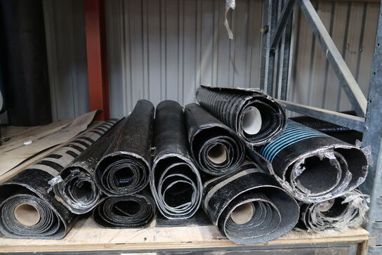 Stort parti tagpapruller i anbrud 