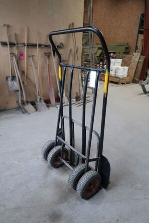 Kraftig sækkevogn 