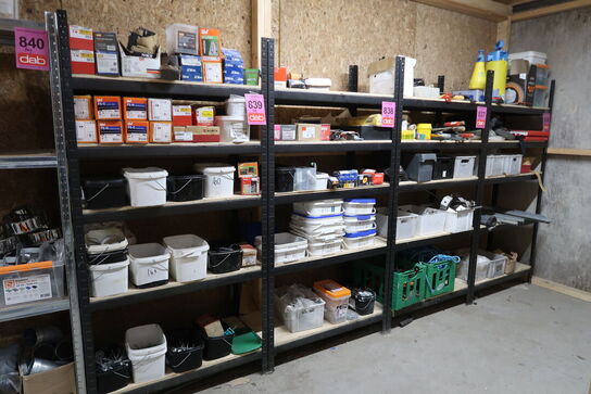 4 stk. Sorte stålreoler 