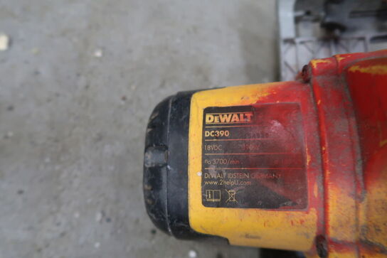 Akku rundsav, Dewalt DC390