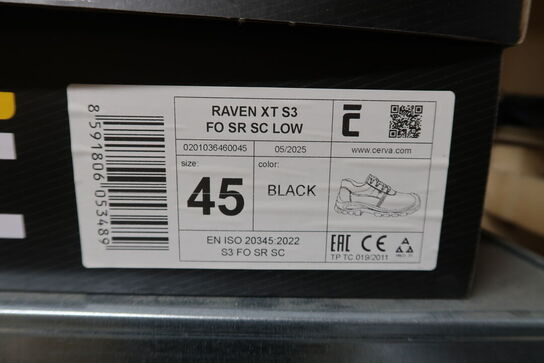OS, Raven XT S3 SRC Low Sikkerhedssko - Str. 45