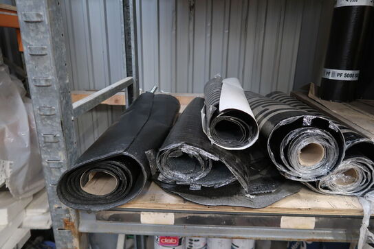 Stort parti tagpapruller i anbrud 