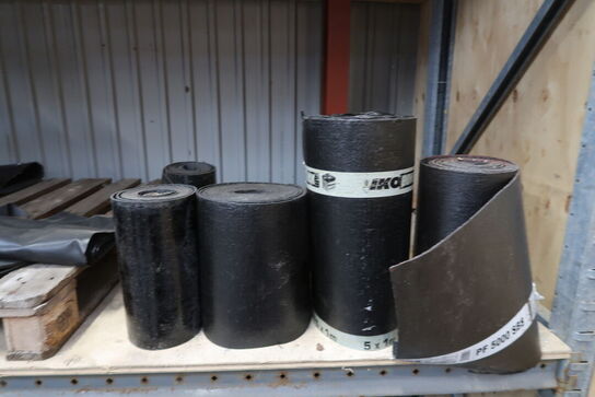 Stort parti tagpapruller i anbrud 