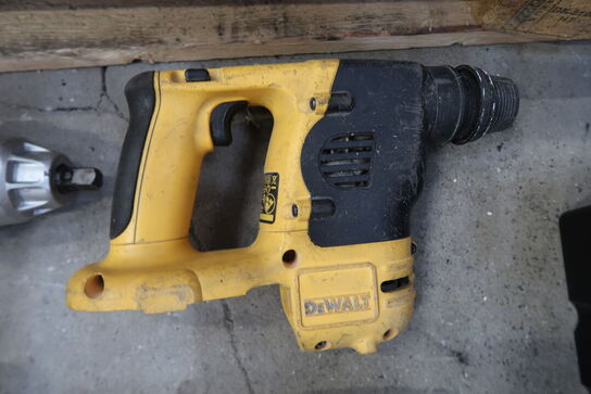 8 stk. DeWalt akku maskiner 