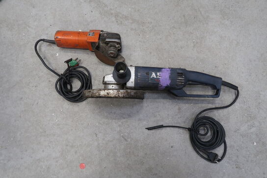 2 stk. Vinkelslibere