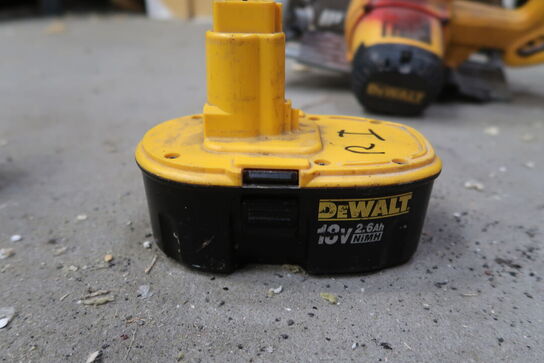 Akku rundsav, Dewalt DC390