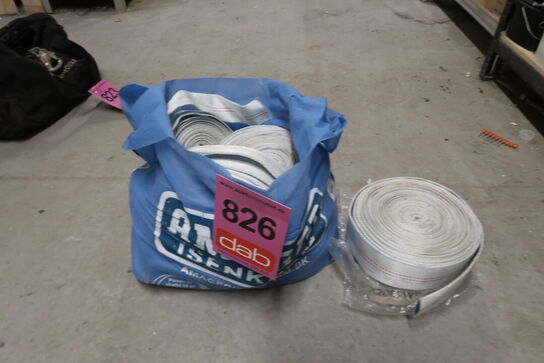 Ca. 8 slanger PVC HOSE 1.5"X20M WP: 8 BAR