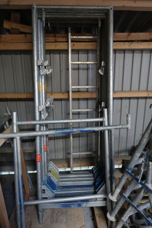 Stort parti stillads 