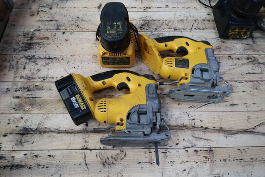 2 stk. Akku DeWalt stiksave 