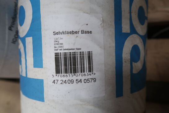 4 ruller Icopal Tagpap Base Selvklæber 1,0 X 7,5 M