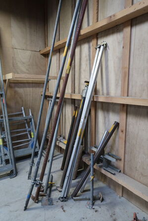 Stort parti stillads 