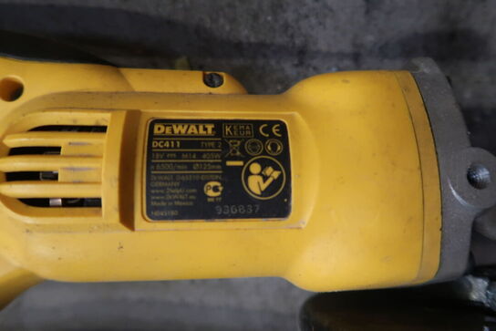 DeWalt akku vinkelsliber & bajonetsav