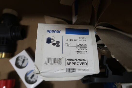 Diverse dele til gulvvarme 