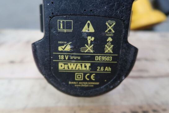 Akku rundsav, Dewalt DC390