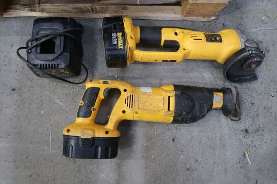 DeWalt akku vinkelsliber & bajonetsav